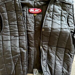 HJC Motorcycle liner and extra padding.